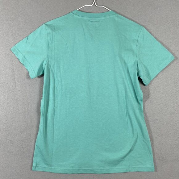 Adidas Women’s Cotton Badge of Sport T-Shirt, Green,Small - Picture 7 of 9